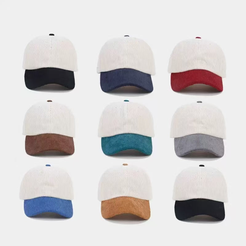 Corduroy Adjustable Baseball Cap
