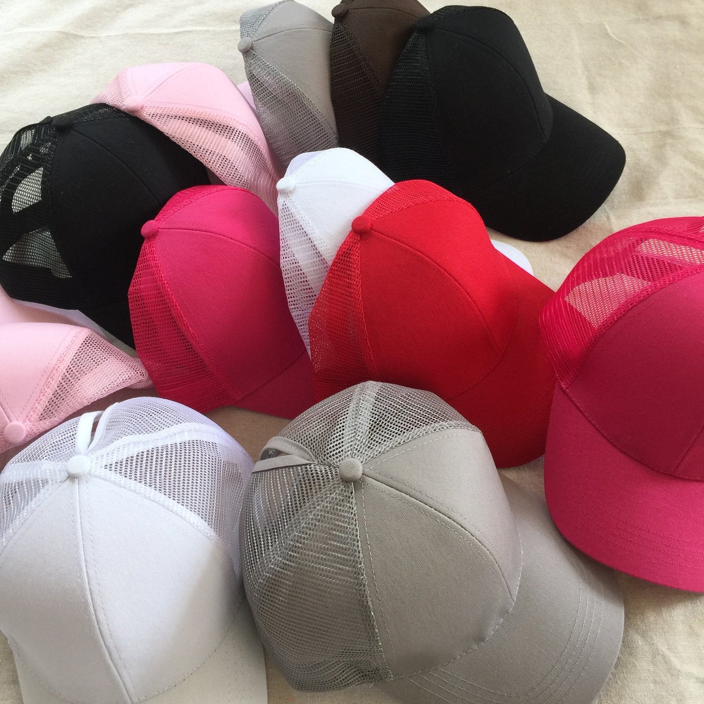Womens Pony Hat High Ponytail Baseball Cap
