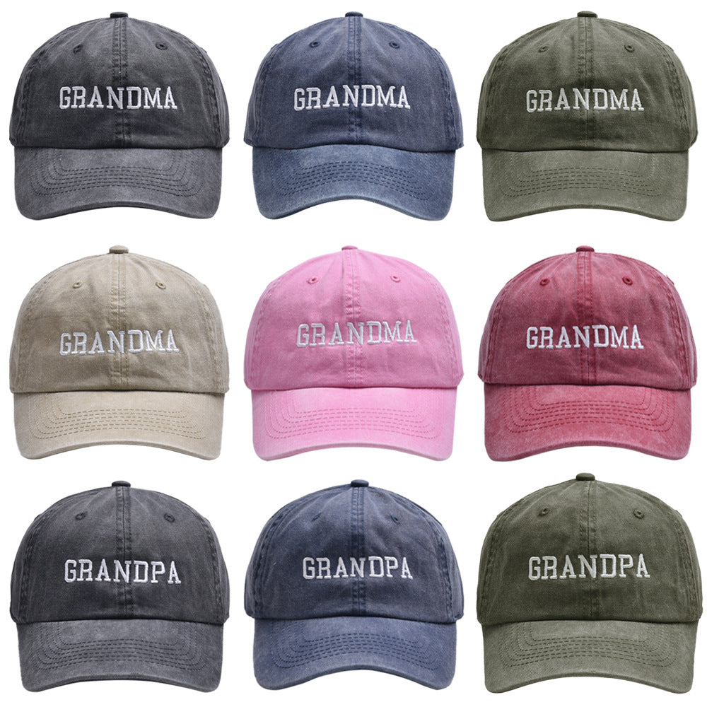 Embroidery Washed Baseball Cap