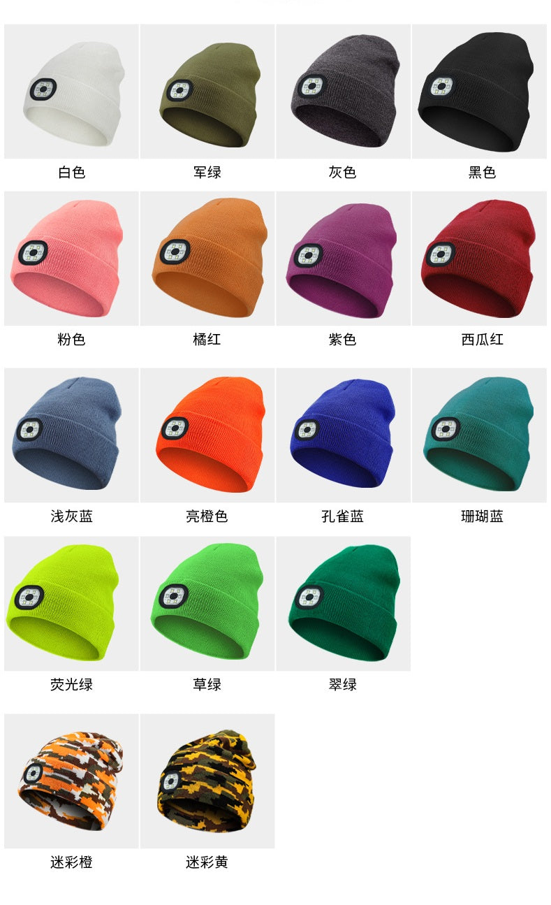 Unisex LED Beanie Hat