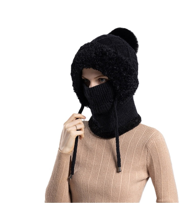 Cozy stylish 3-in-1 Beanie Hat