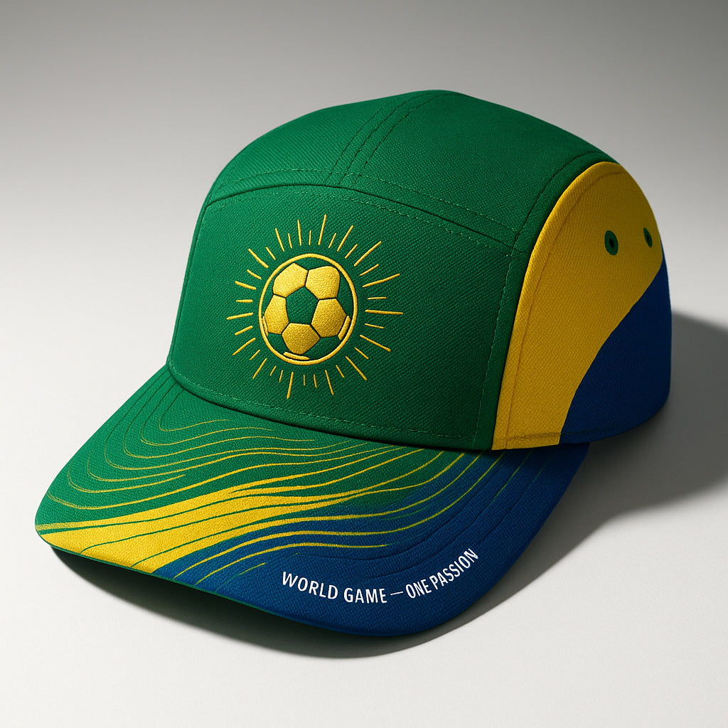 2026 World Cup Football Brazil Fan Custom Baseball Cap/Mesh Hats