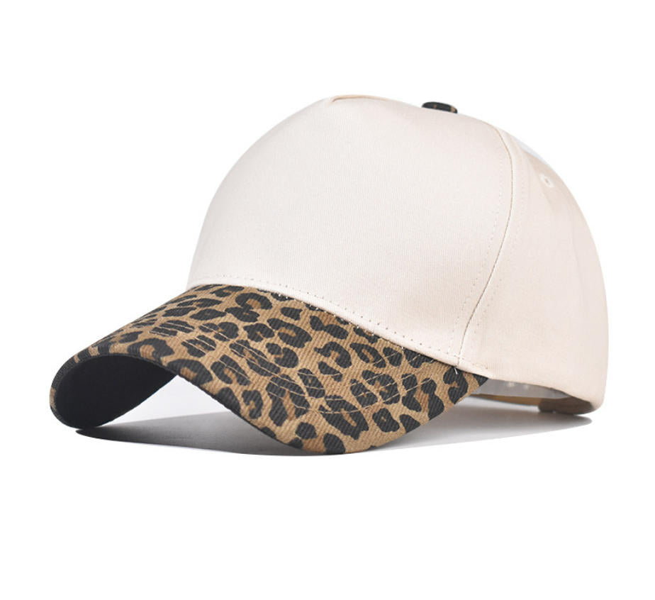 Leopard Cotton Trucker Hat
