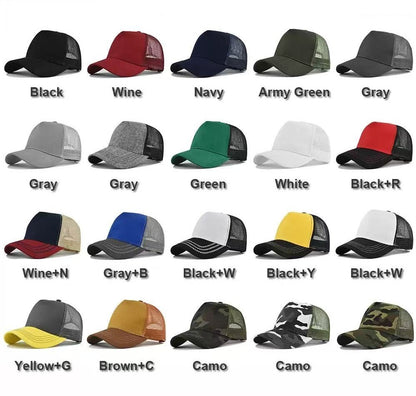5-Panel Mesh Trucker Hat