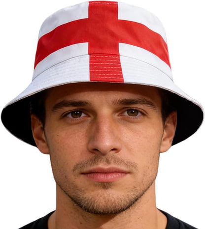 Soccer National Team Cap Fisherman Bucket Hat, Summer Beach Sun Hat for Fans Gifts