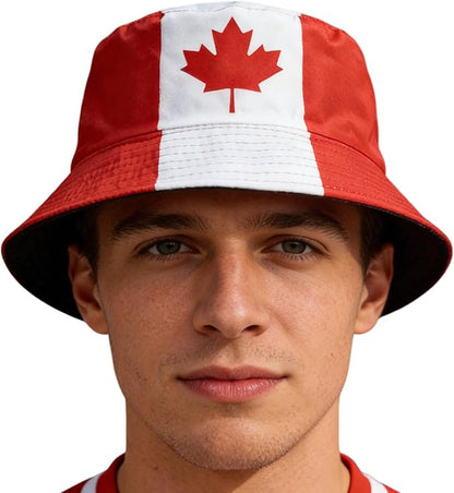 Soccer National Team Cap Fisherman Bucket Hat, Summer Beach Sun Hat for Fans Gifts