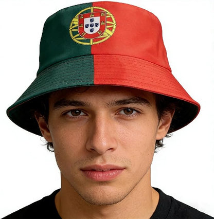 Soccer National Team Cap Fisherman Bucket Hat, Summer Beach Sun Hat for Fans Gifts