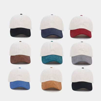 Corduroy Adjustable Baseball Cap