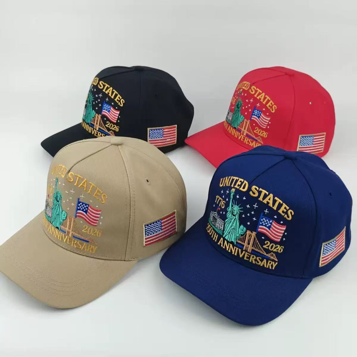 250 Anniversary Embroidered Independence Day Baseball Cap