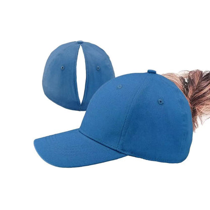 New Upgraded Women Backless Baseball Cap