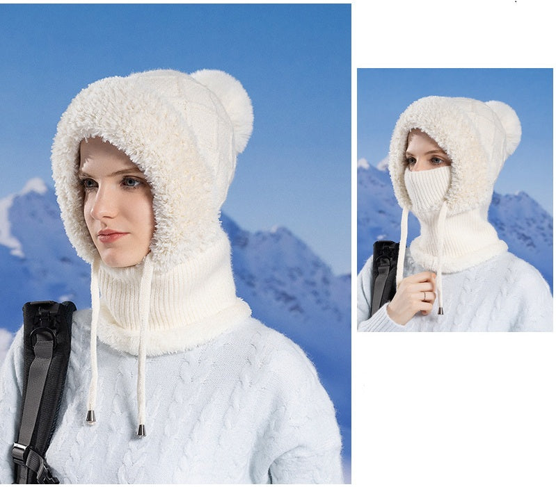 Winter Balaclava Winter Warm Knitted Hat