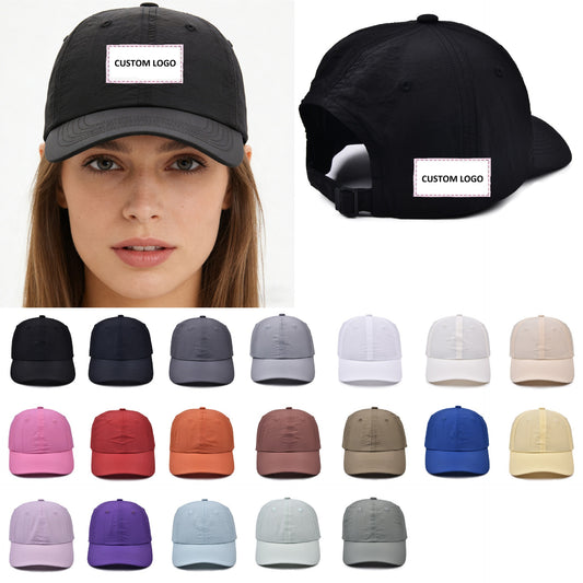 Waterproof Baseball Cap Outdoor Hat Quick Dry Custom logo