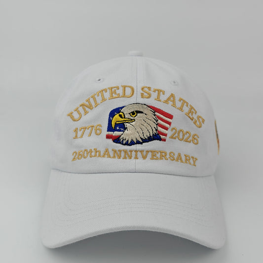 250 Anniversary USA Hat for Man Women United States America 250th Anniversary Hat