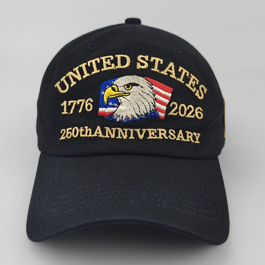 United States 250th Anniversary Hat, USA Baseball Cap 1776-2026
