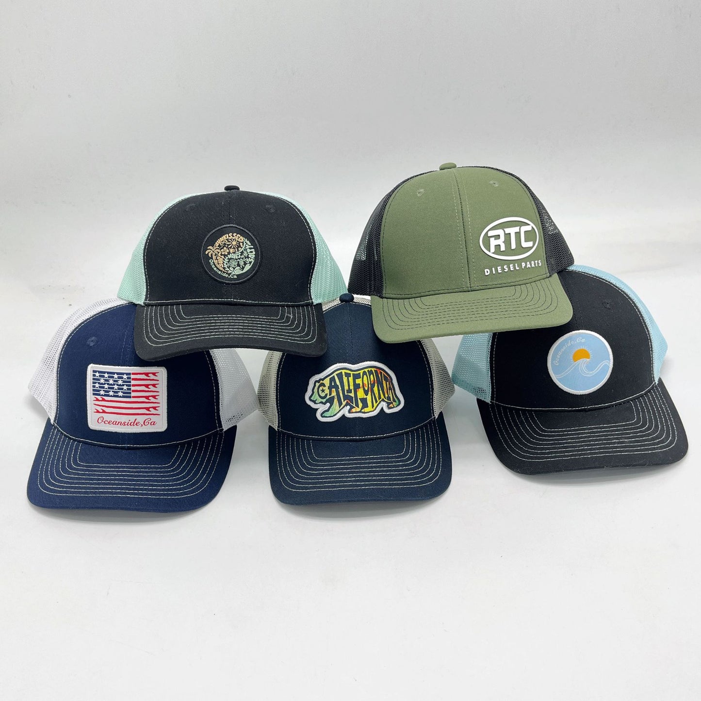 Richardson 112 Custom Embroidery Trucker Caps Hats