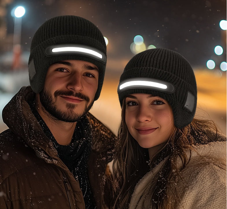 Bluetooth Beanie with Lights