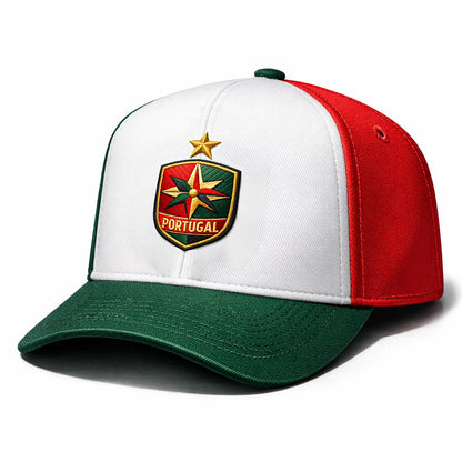 2026 World Cup Football Custom Baseball Cap for Portuguese Fans