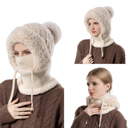 Winter Balaclava Winter Warm Knitted Hat