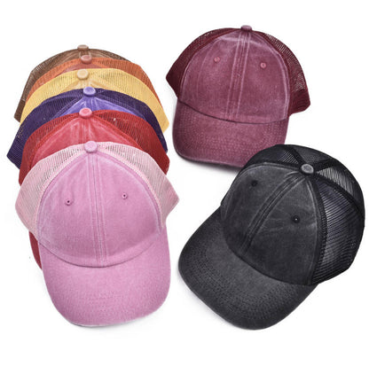 6-Panel Mesh Baseball Cap