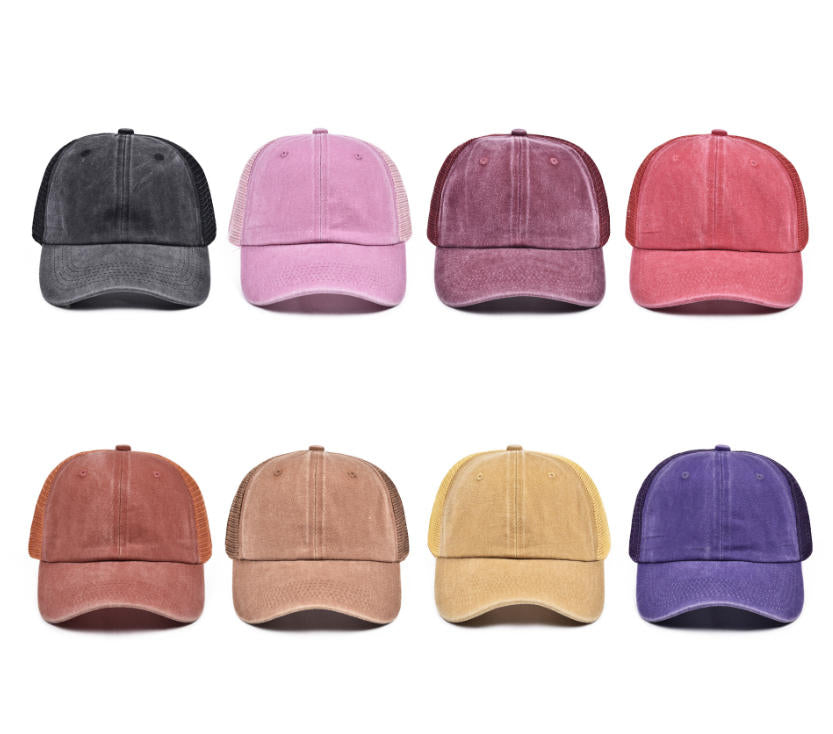6-Panel Mesh Baseball Cap