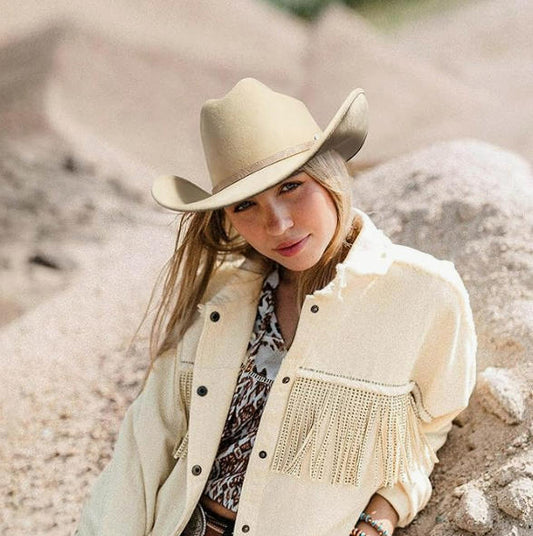 Eco-Friendly Cowboy Hat | Crush-Proof Design | Premium Fashion Series-100%wool