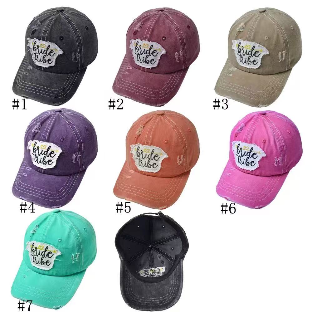 Bride Patch Distressed Washed Baseball Cap
