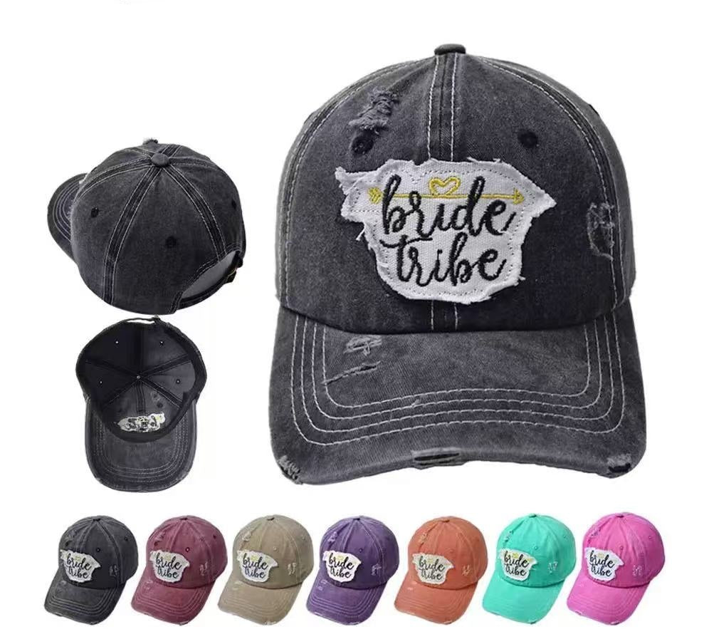 Bride Patch Distressed Washed Baseball Cap
