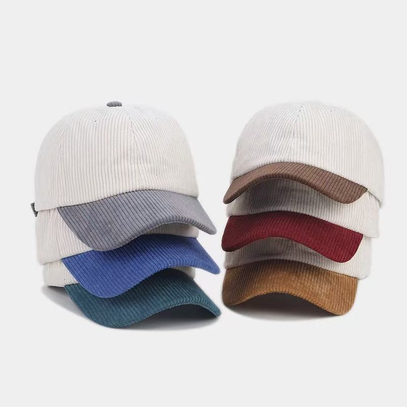 Corduroy Adjustable Baseball Cap