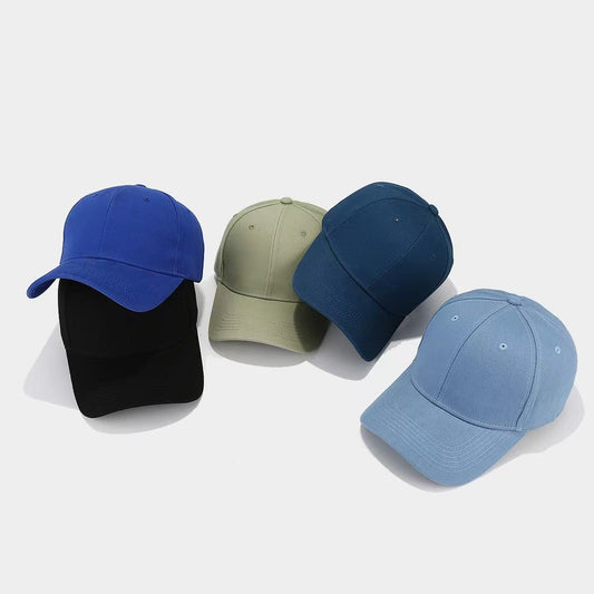 Plain Cotton Baseball Caps