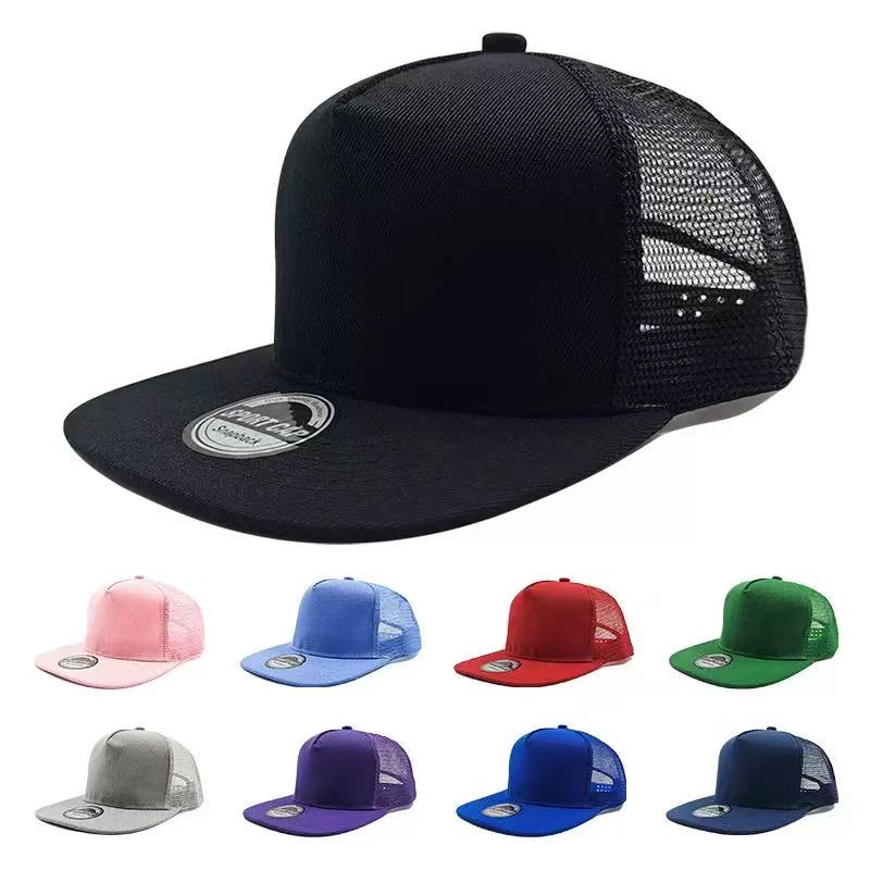 Mesh Snapback Cap
